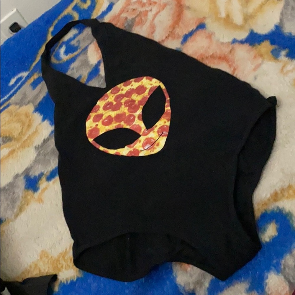 Pizza alien bodysuit